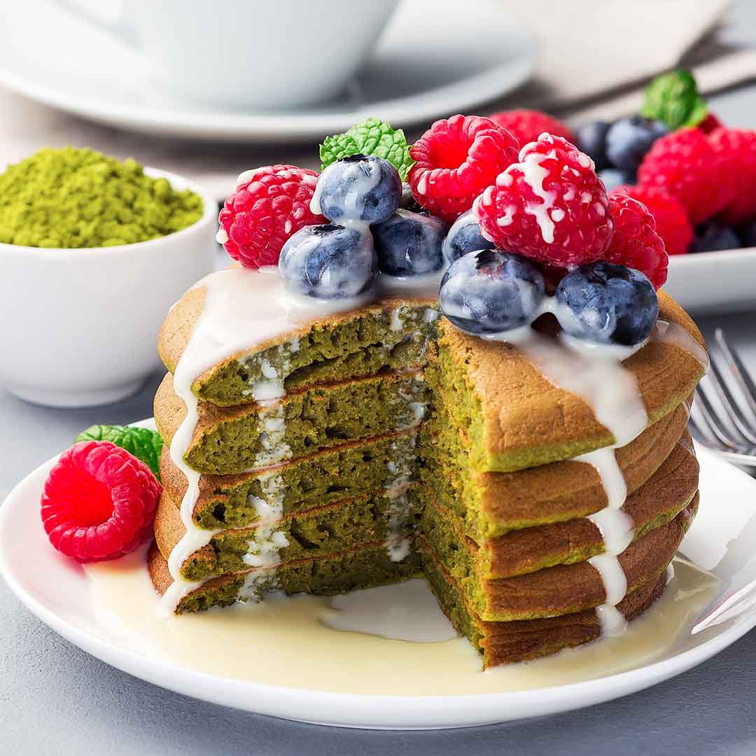 Fluffy Vegan Pancakes