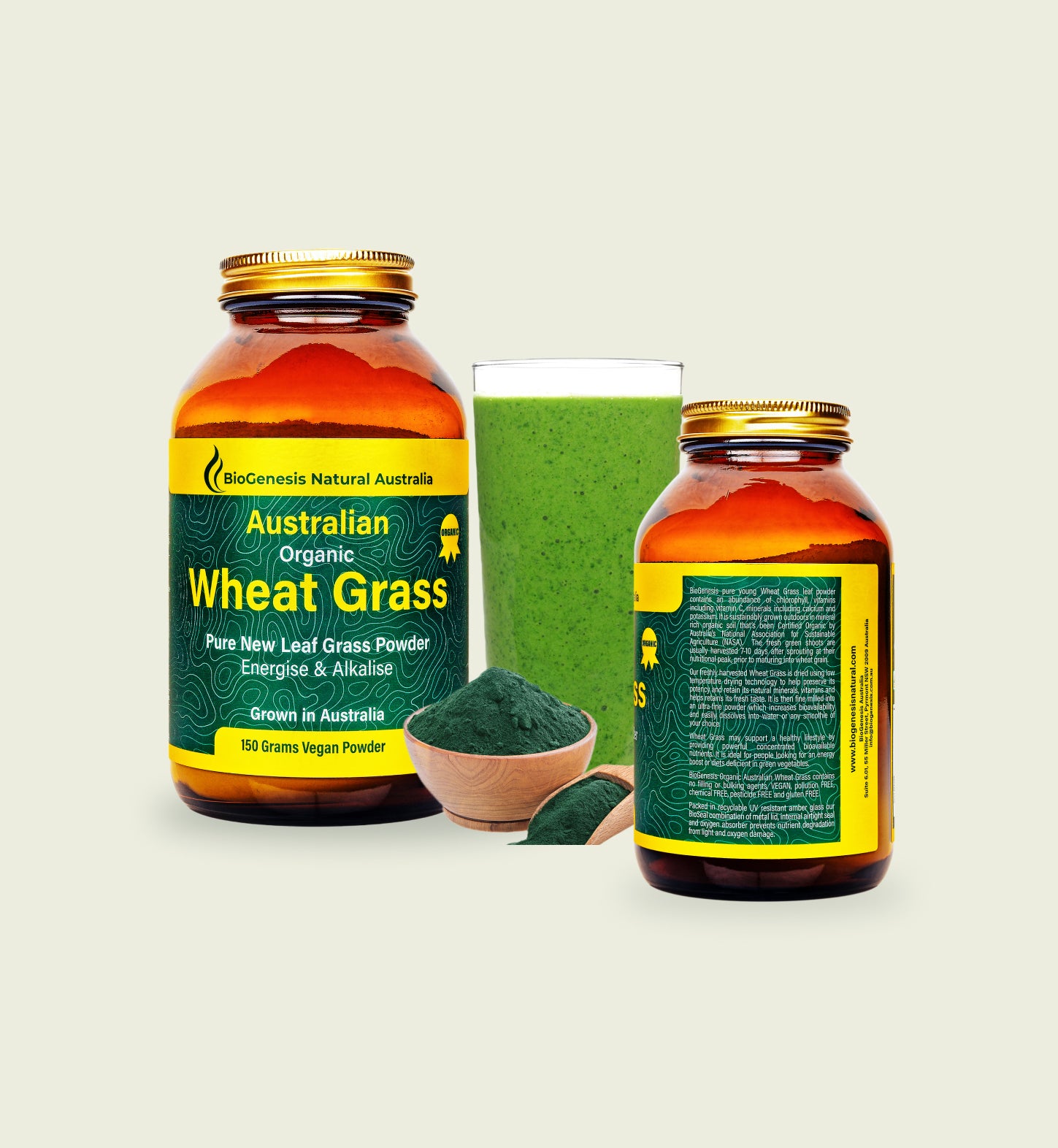 Australian Organic Wheat Grass