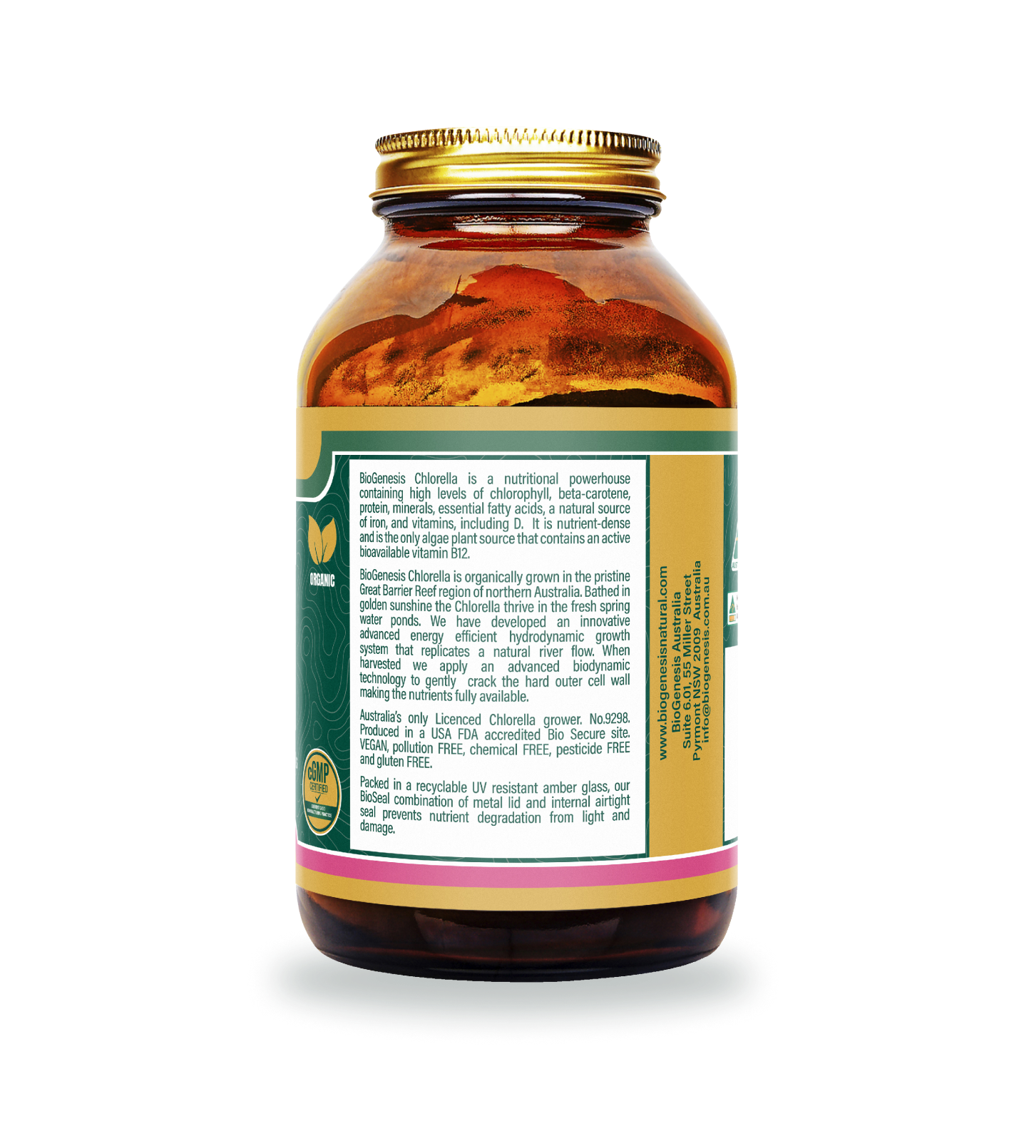 Australian Organic Chlorella Tablets
