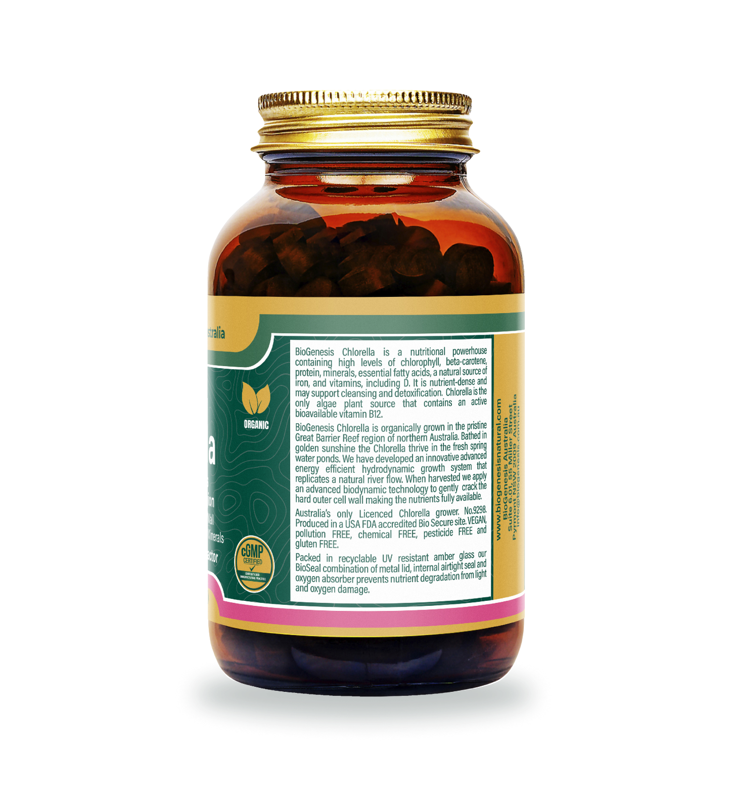 Australian Organic Chlorella