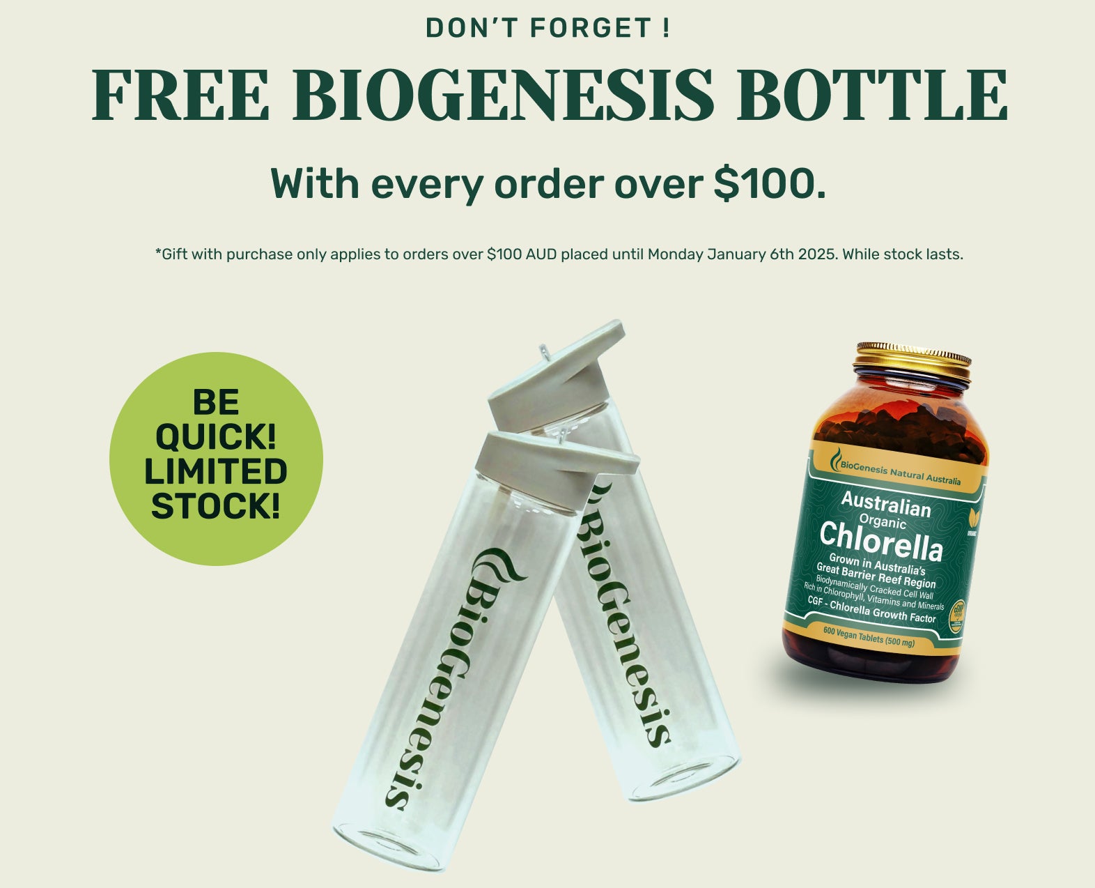 Free BioGenesis Sample
