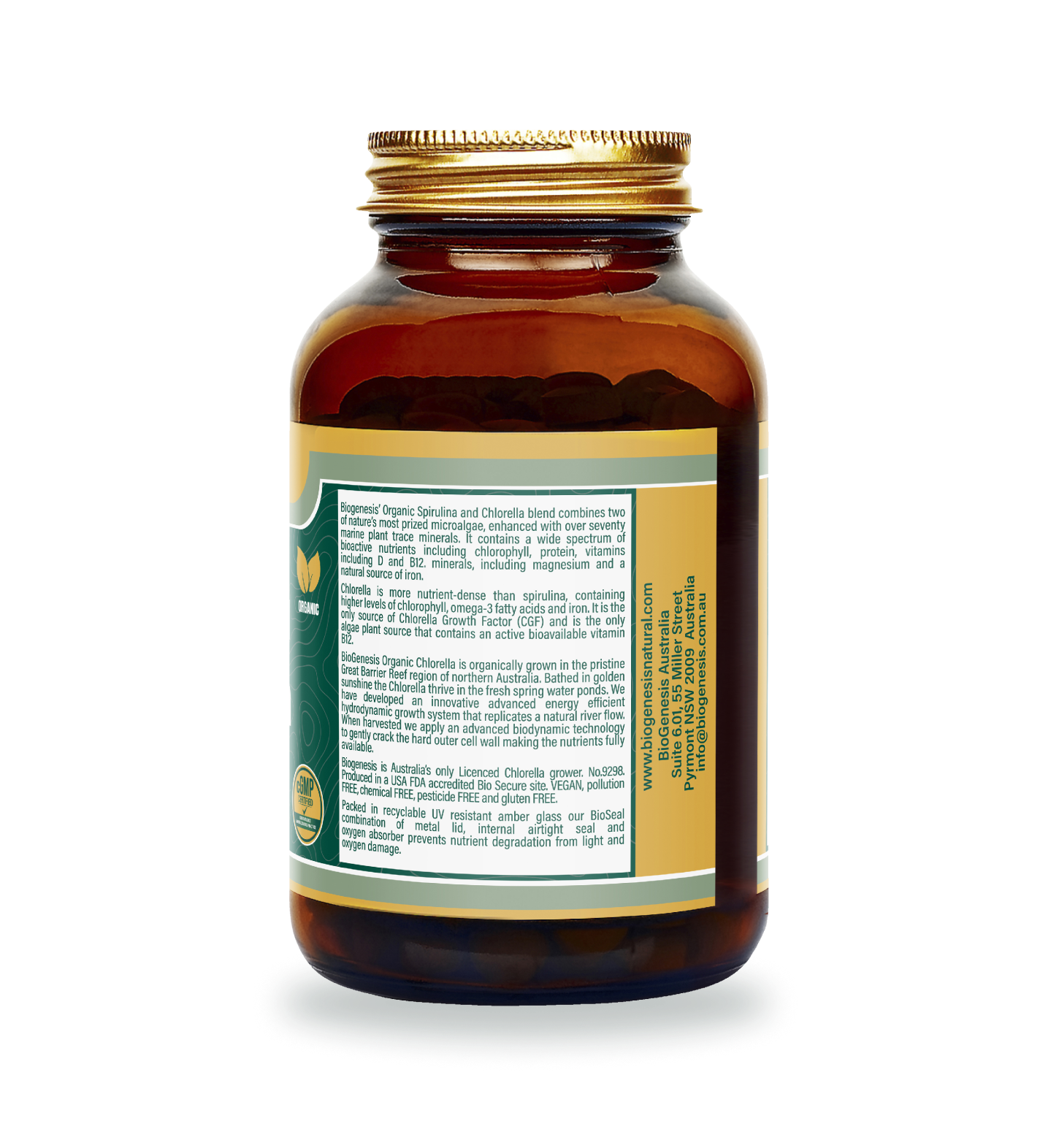 Australian Organic Spirulina & Chlorella