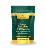 Organic Spirulina & Chlorella Mini Tablets, 300
