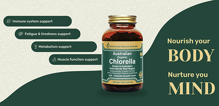 Australian Organic Chlorella Benefis