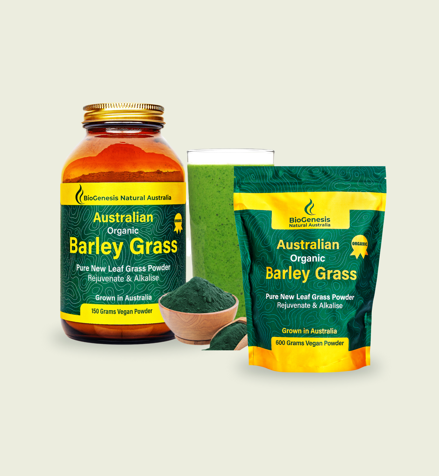 Australian Organic Barley Grass