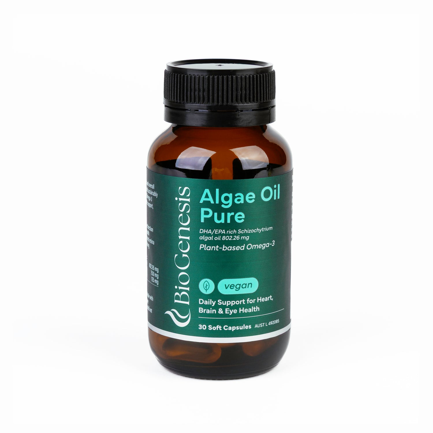 BioGenesis Algae Oil Pure 30 capsules & 60 capsules
