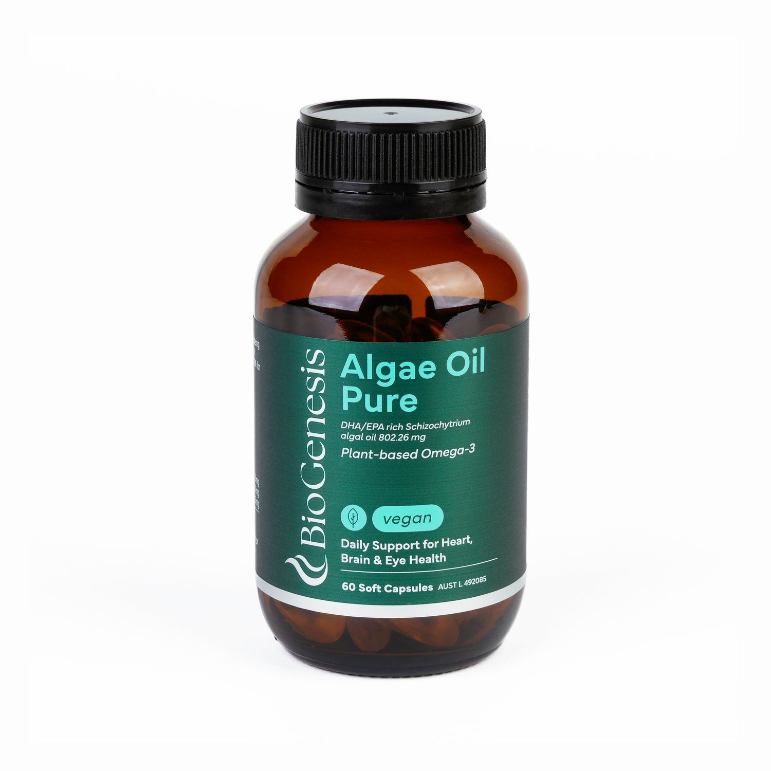 BioGenesis Algae Oil Pure 30 capsules & 60 capsules