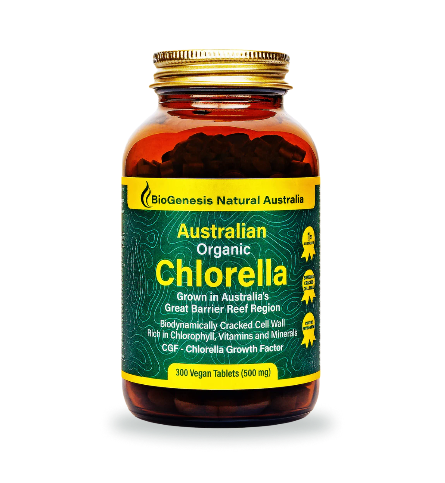 Australian Organic Chlorella Tablets, 300 & 600