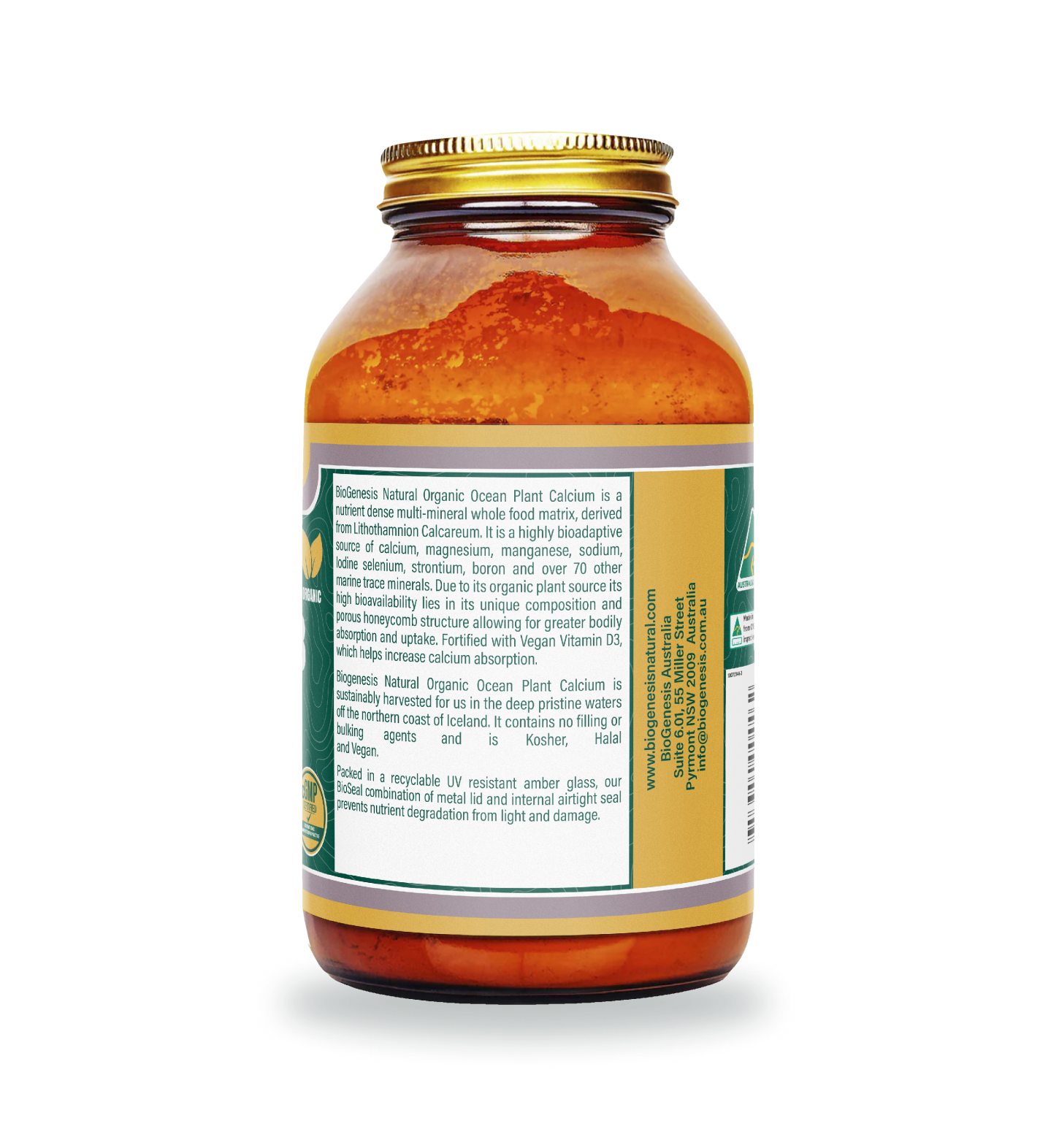 Organic Ocean Plant Calcium