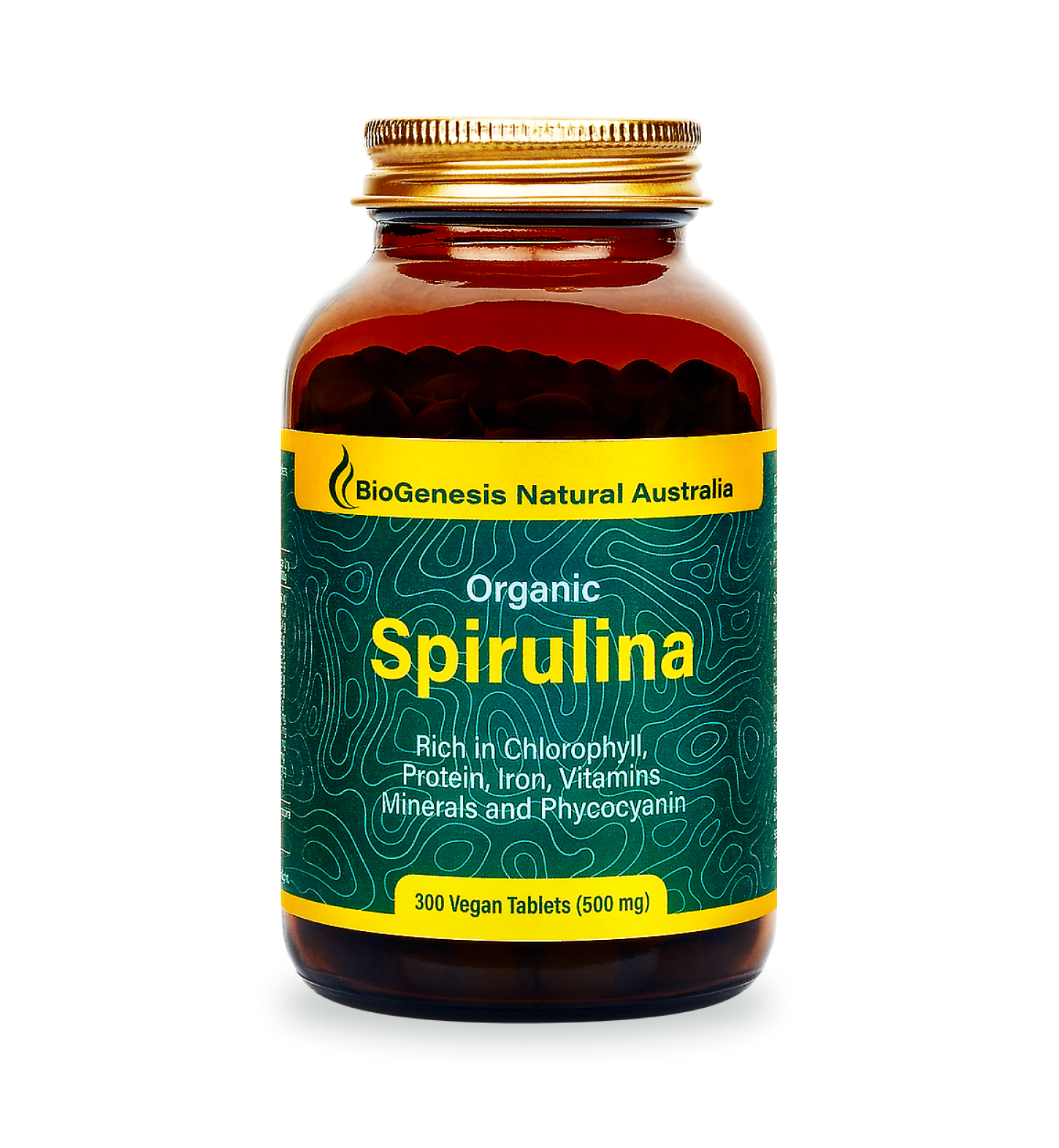 Organic Spirulina Tablets, 300 & 600 