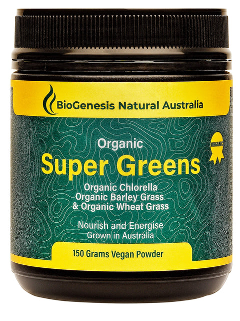 Australian Organic Super Greens Powder 150 grams