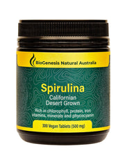 Spirulina Californian Desert Grown - Tablets  (300 & 600 tablet sizes)