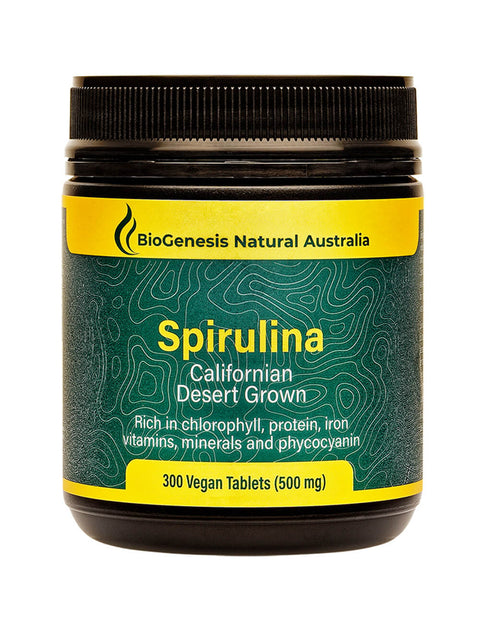 Spirulina Californian Desert Grown - Tablets  (300 & 600 tablet sizes)